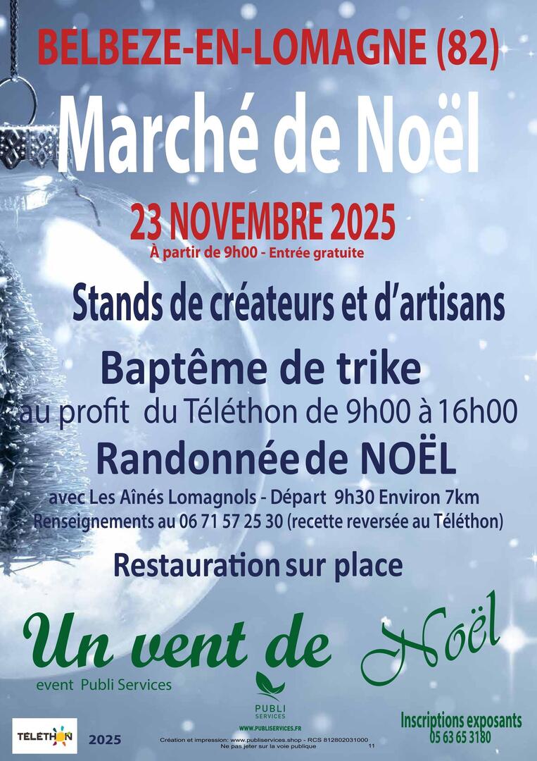 Marché de Noël_Belbèze-en-Lomagne