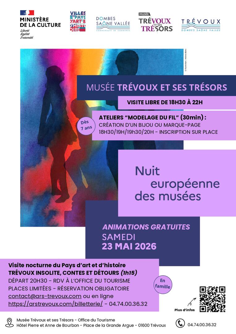 Nuit des musées au Musée Trévoux et ses Trésors_Trévoux