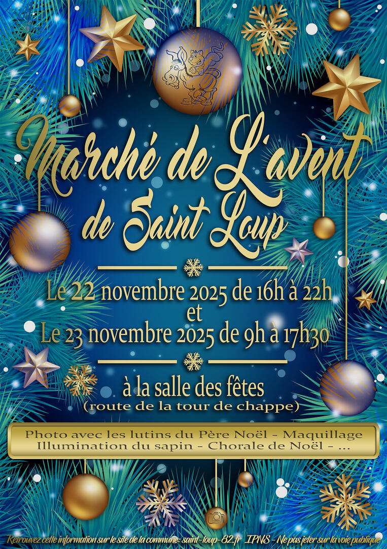 Marché de Noël_Saint-Loup