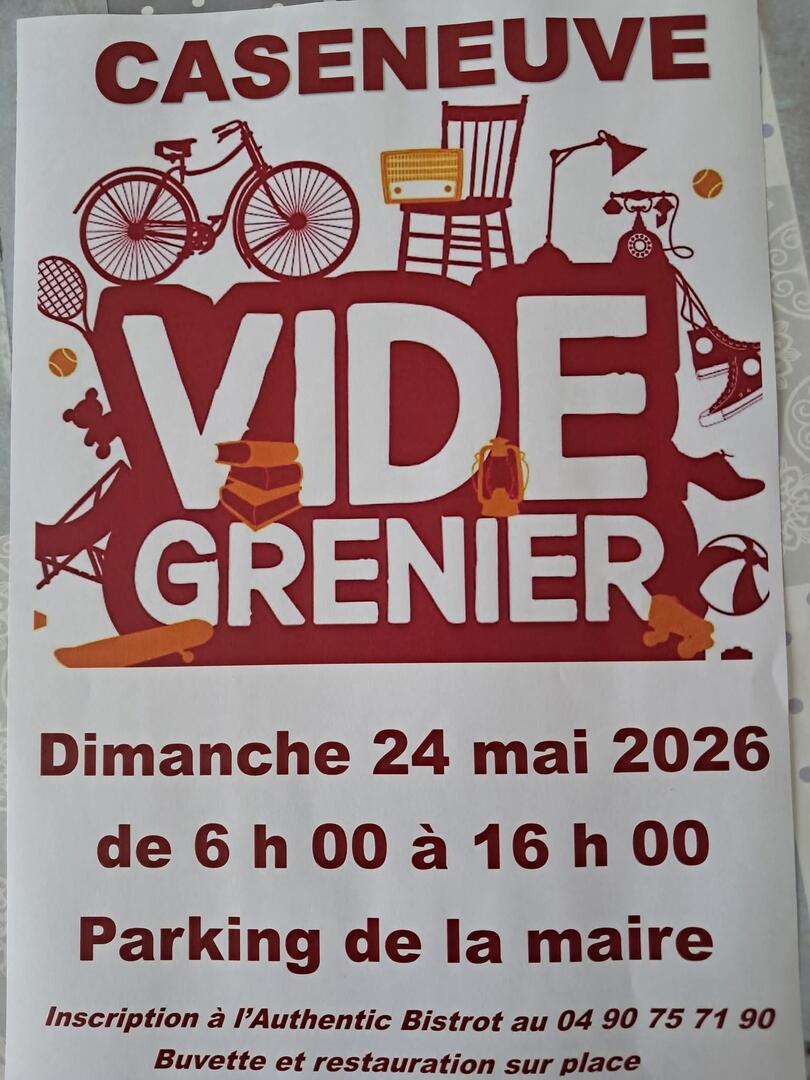 Vide grenier_Caseneuve
