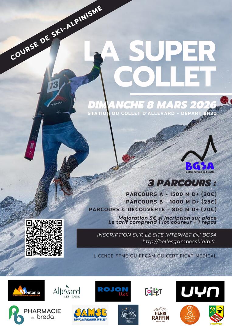 La Super Collet - Course de Ski Alpinisme_Le Collet
