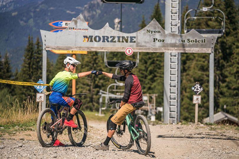 " Morzine mountain bike school " by alpes attitude_Morzine