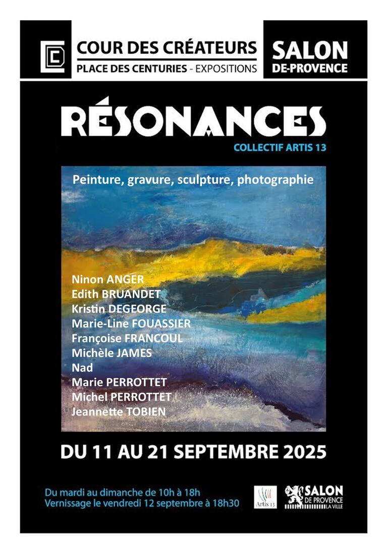 Exposition : Résonances_Salon-de-Provence