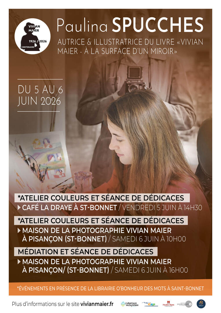 Affiche rencontre avec Paulina Spucches