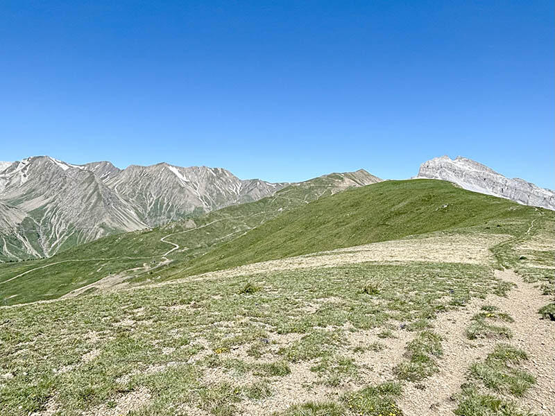 Itinéraire VTT AE : Col d'Allos_La Foux d’Allos