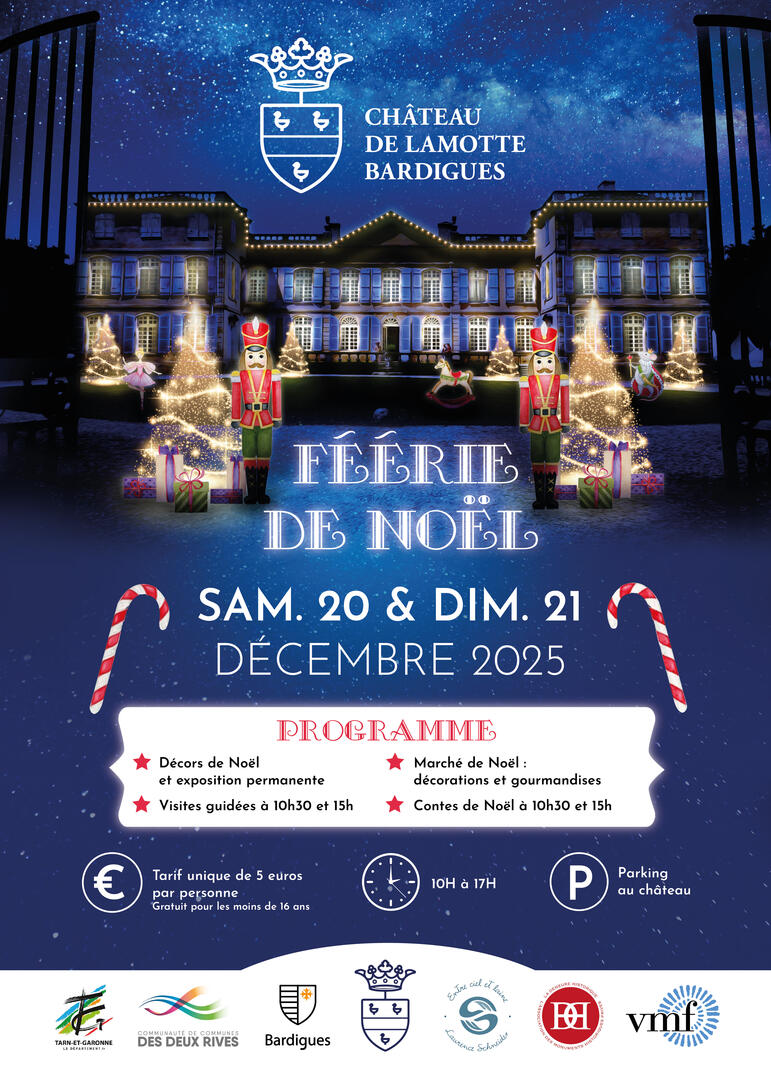 Féerie de Noël au Château de Lamotte Bardigues_Bardigues