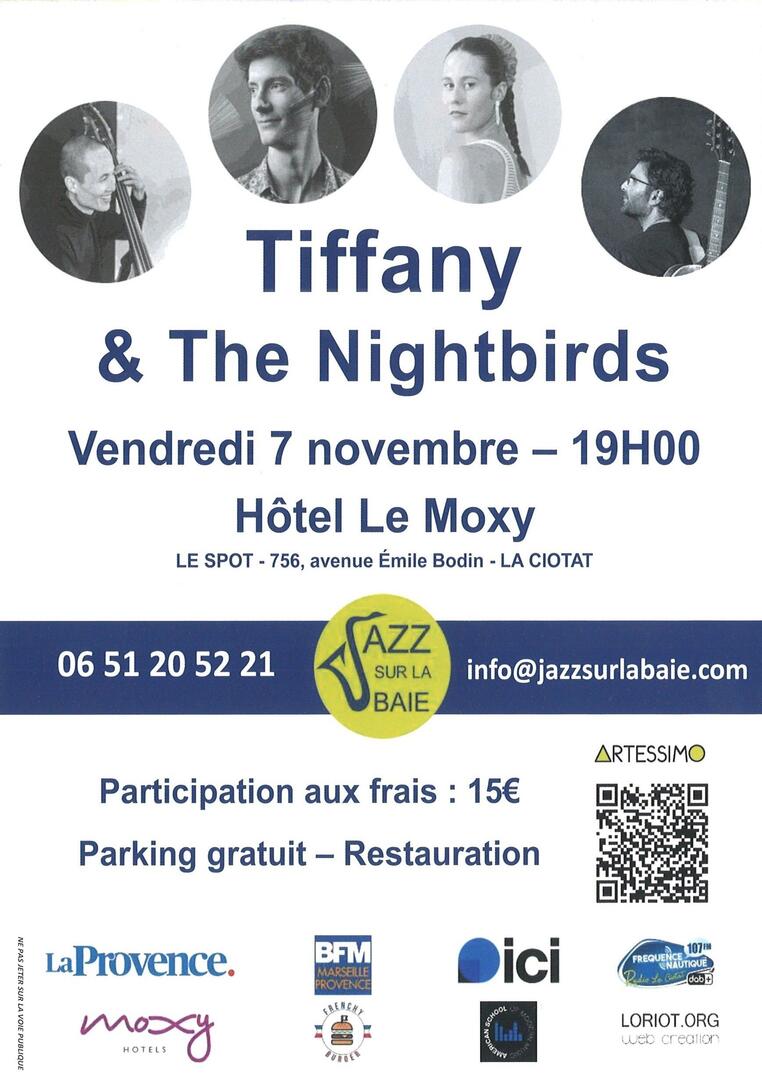 Concert Tiffany & The Nightbirds_La Ciotat