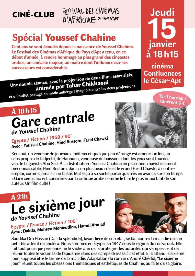 Festival des cinémas d'Afrique_Apt