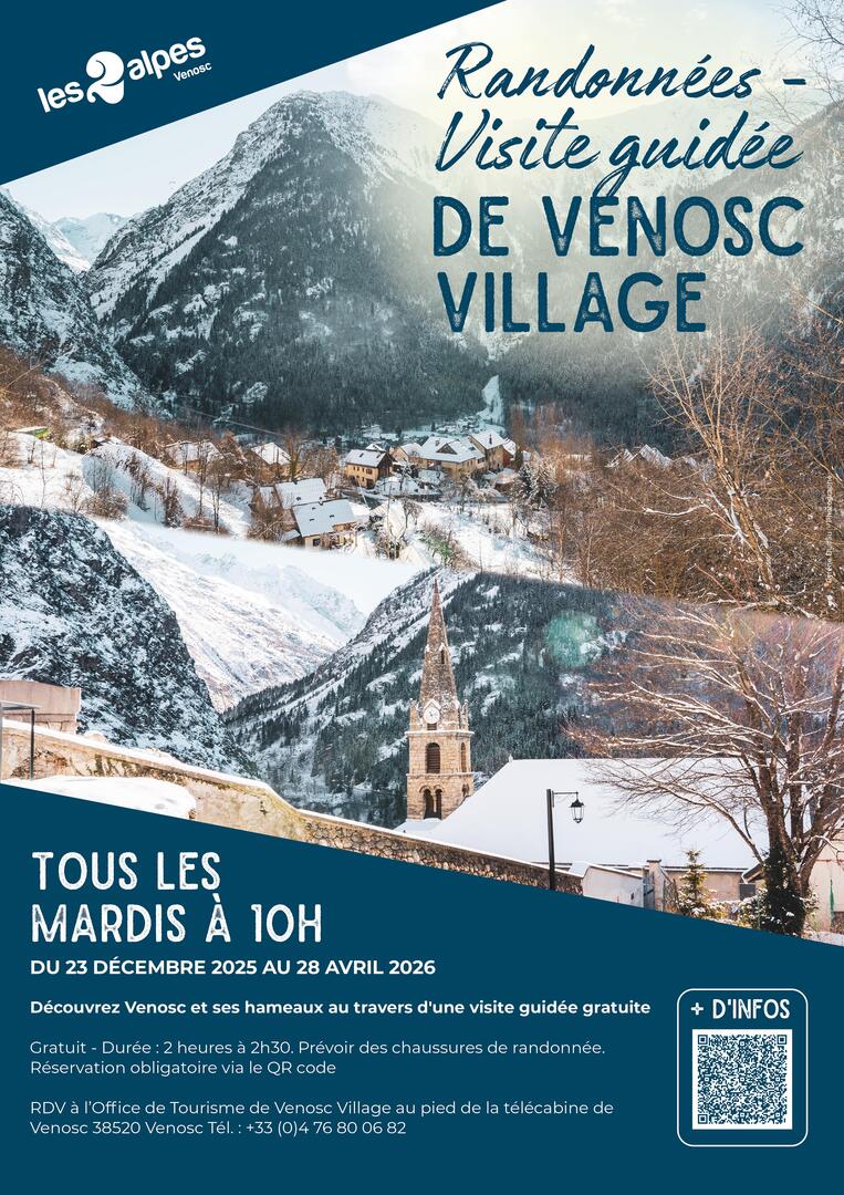 Randonnée visite guidée de Venosc village_Venosc