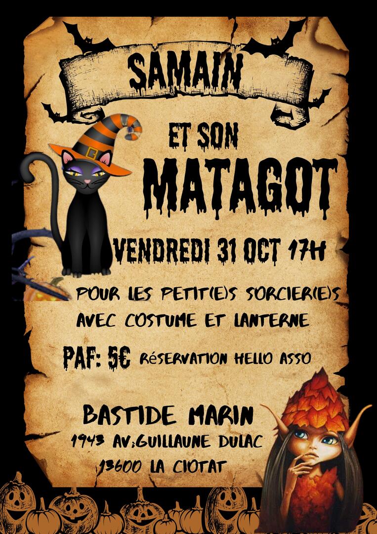 ESCAPE GAME FAMILIAL A LA BASTIDE MARIN POUR HALLOWEEN_La Ciotat