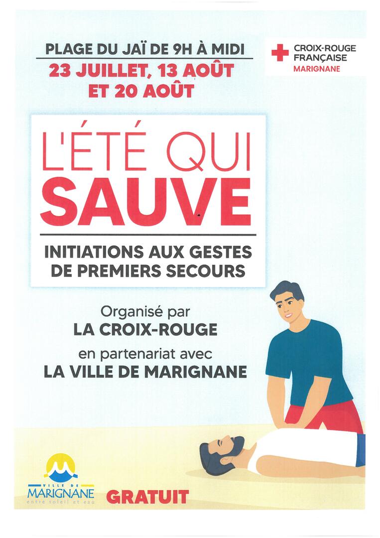 L'été qui sauve ! Initiations aux gestes de premiers secours