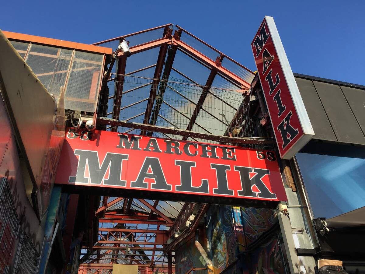 Marché Malik dans les Puces Paris Saint-Ouen