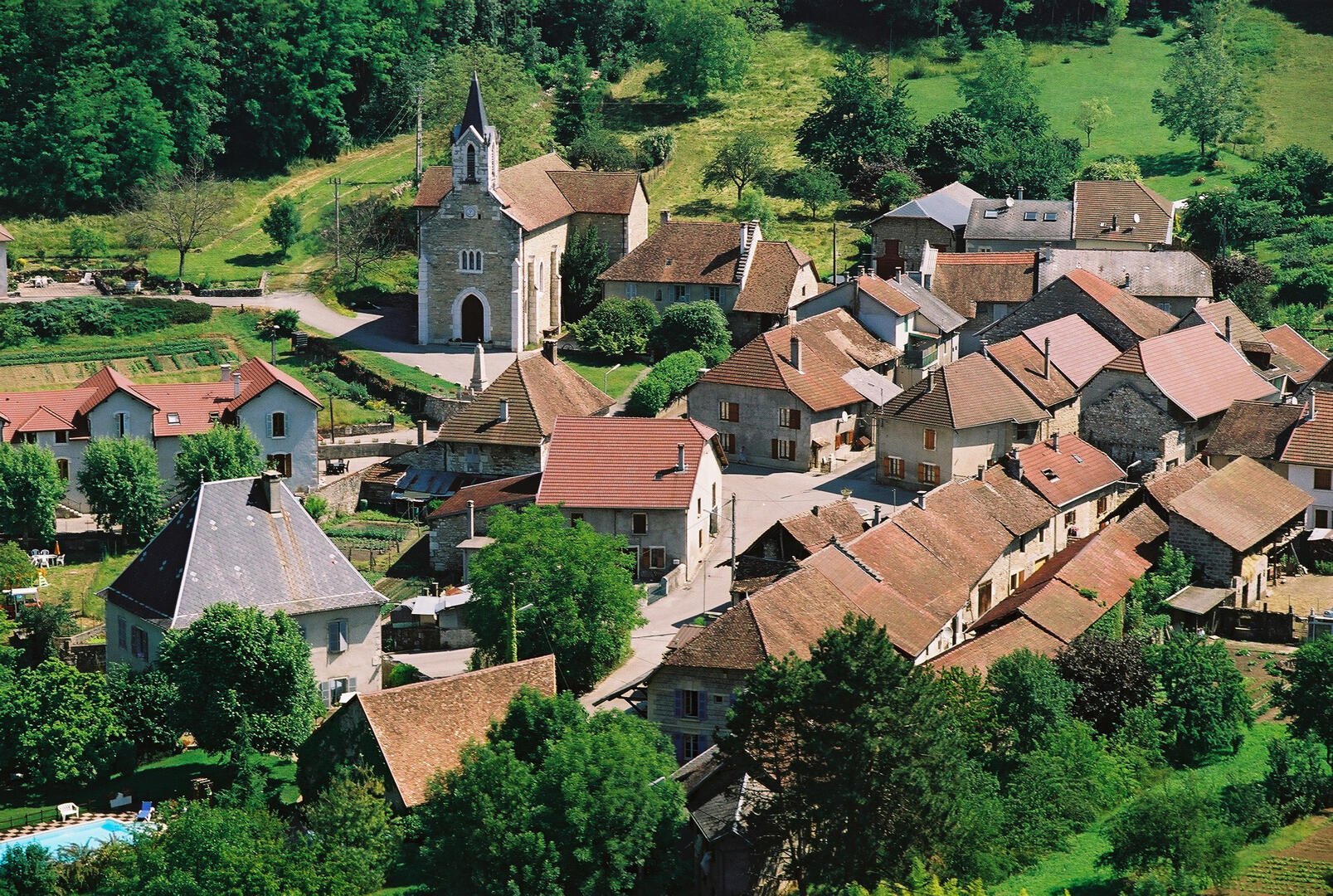 Vue aérienne