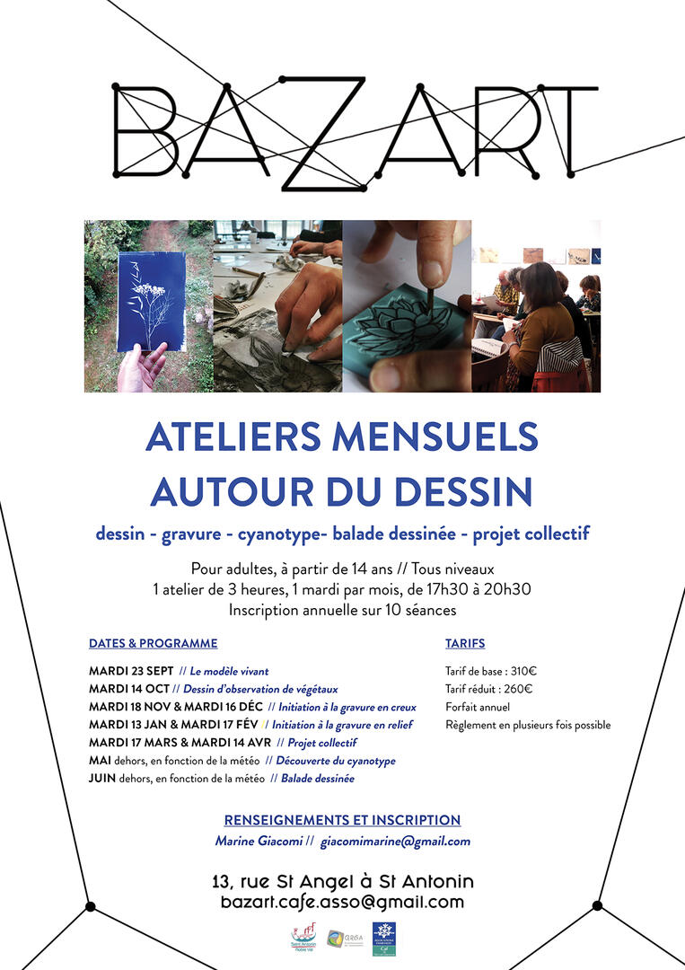 Atelier de Dessin "Modèle vivant"