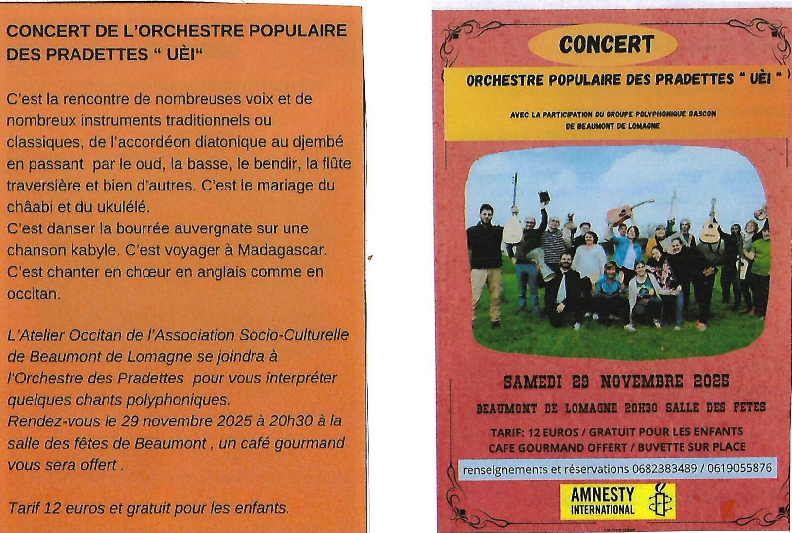 Soirée Amnesty International_Beaumont-de-Lomagne