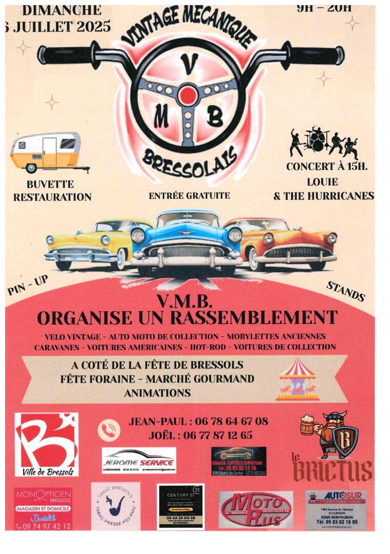 Fête du Tarn - Rassemblement de véhicules anciens_Bressols