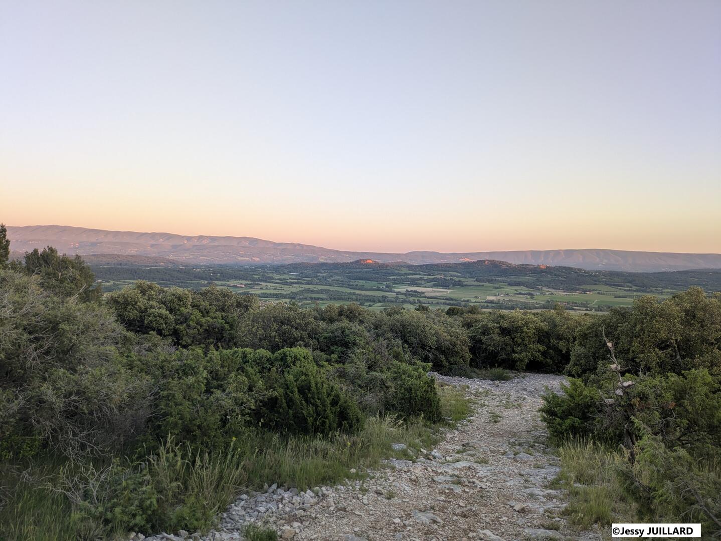 Randonnée coucher de soleil_Lioux