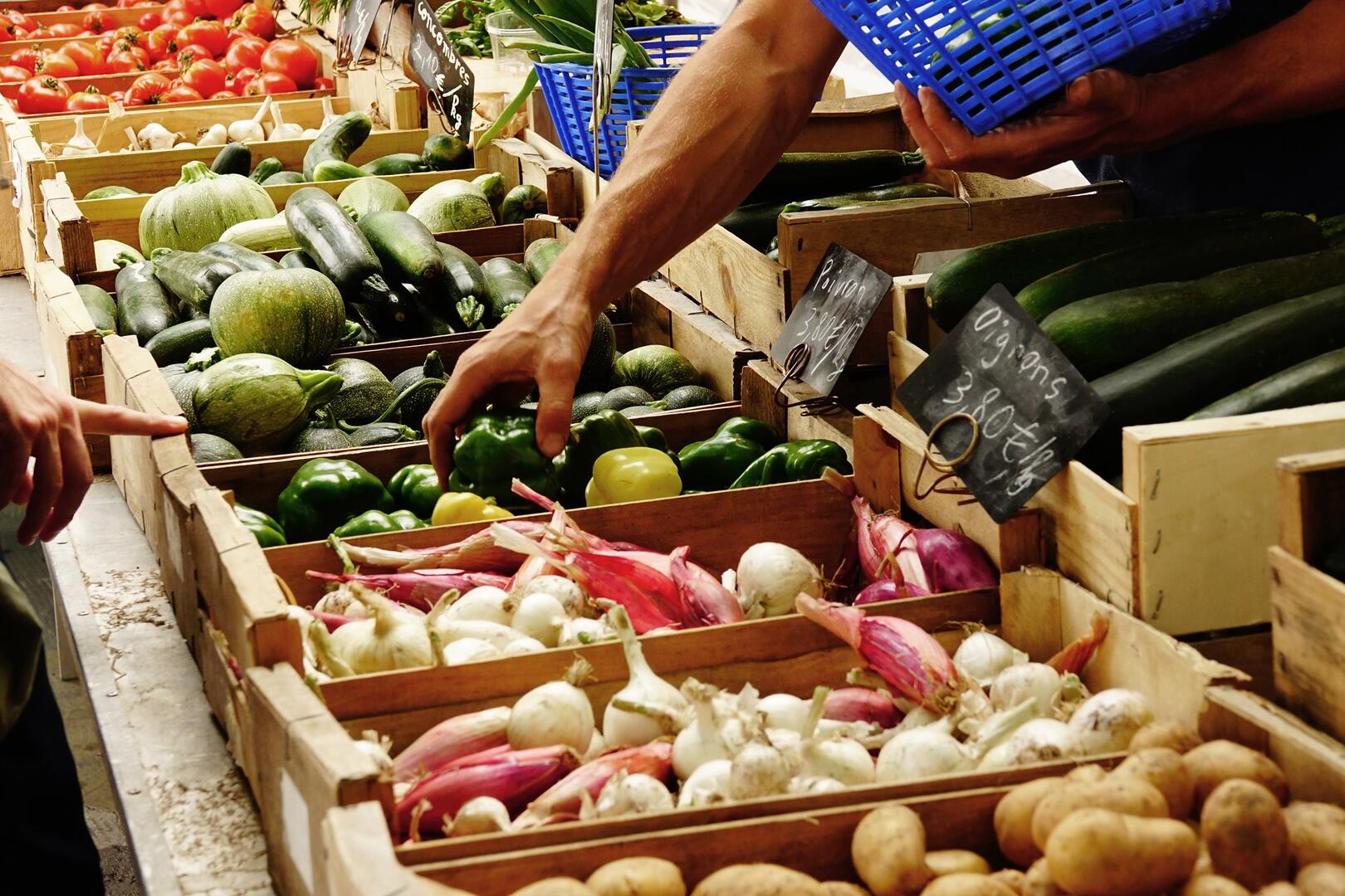 Etale du marché