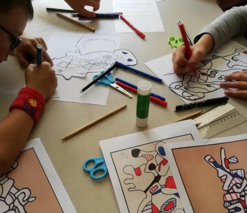 À la manière de Dubuffet_Ginals