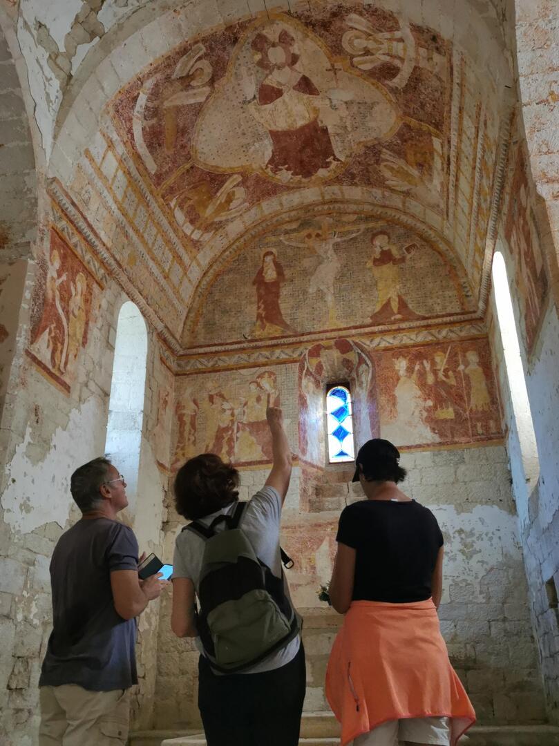 Journées du patrimoine - Visite de l'église de Saux et découverte de ses peintures murales_Montpezat-de-Quercy