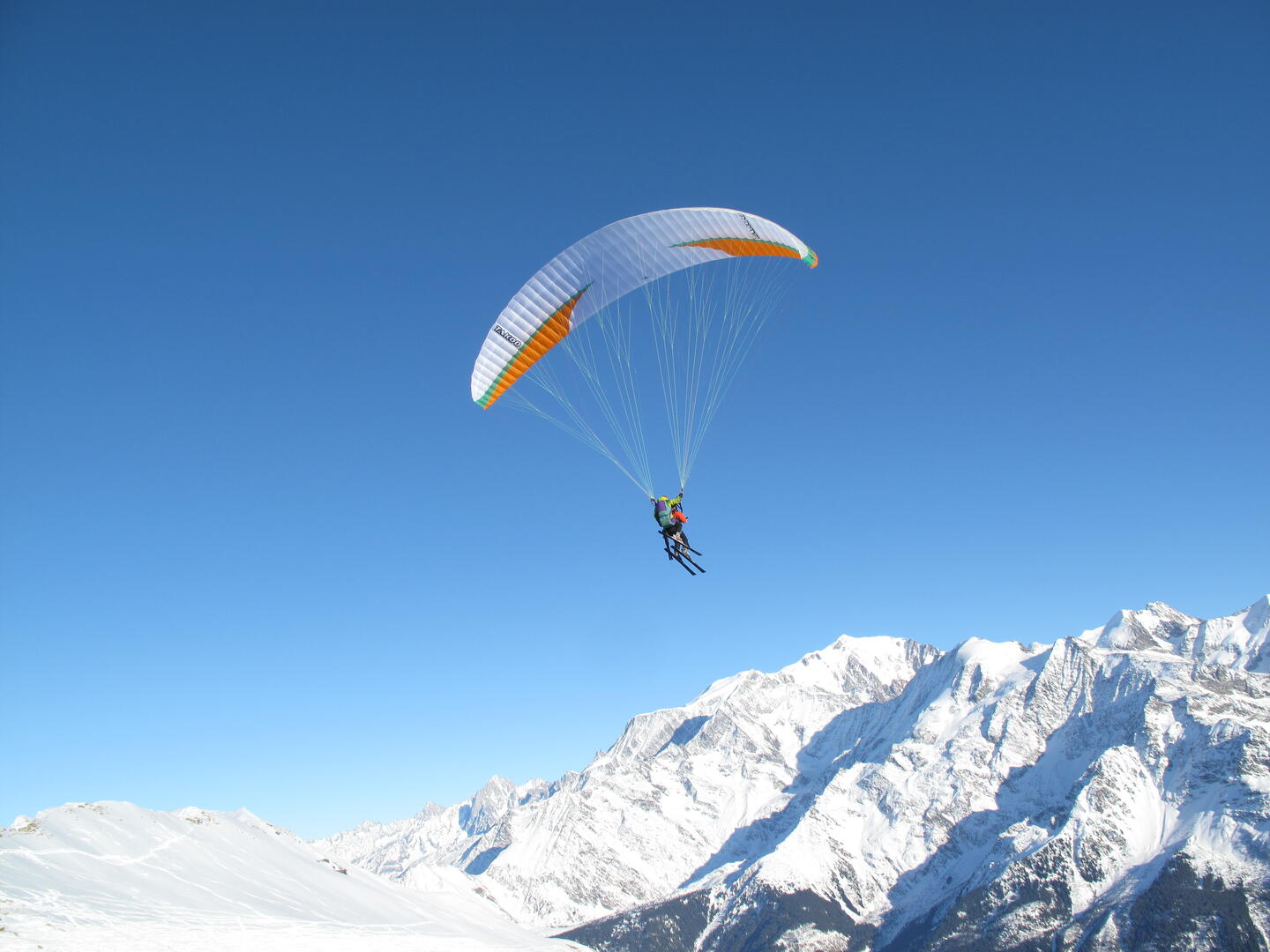 Parapente à ski
