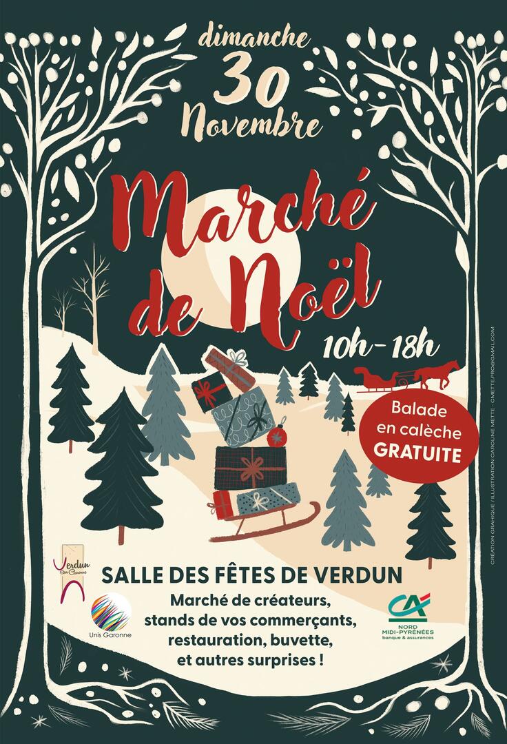 Marché de Noël_Verdun-sur-Garonne