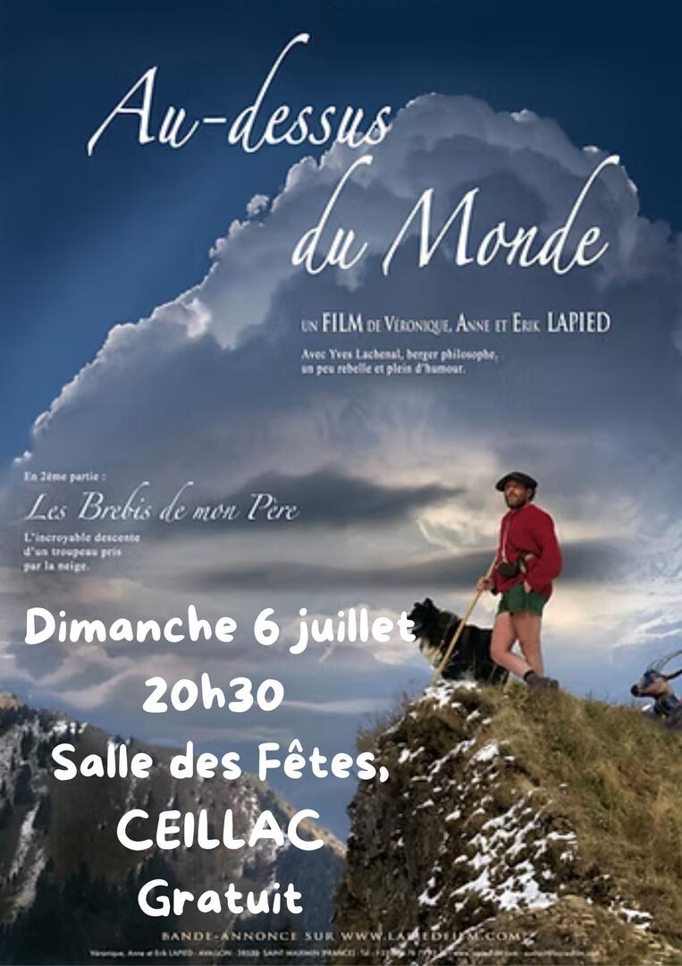 Projection de film : Au dessus du monde_Ceillac