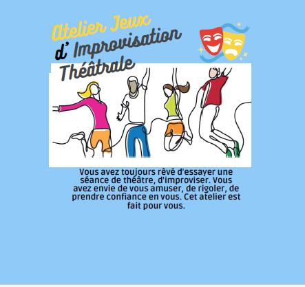 Atelier théâtre d'impro