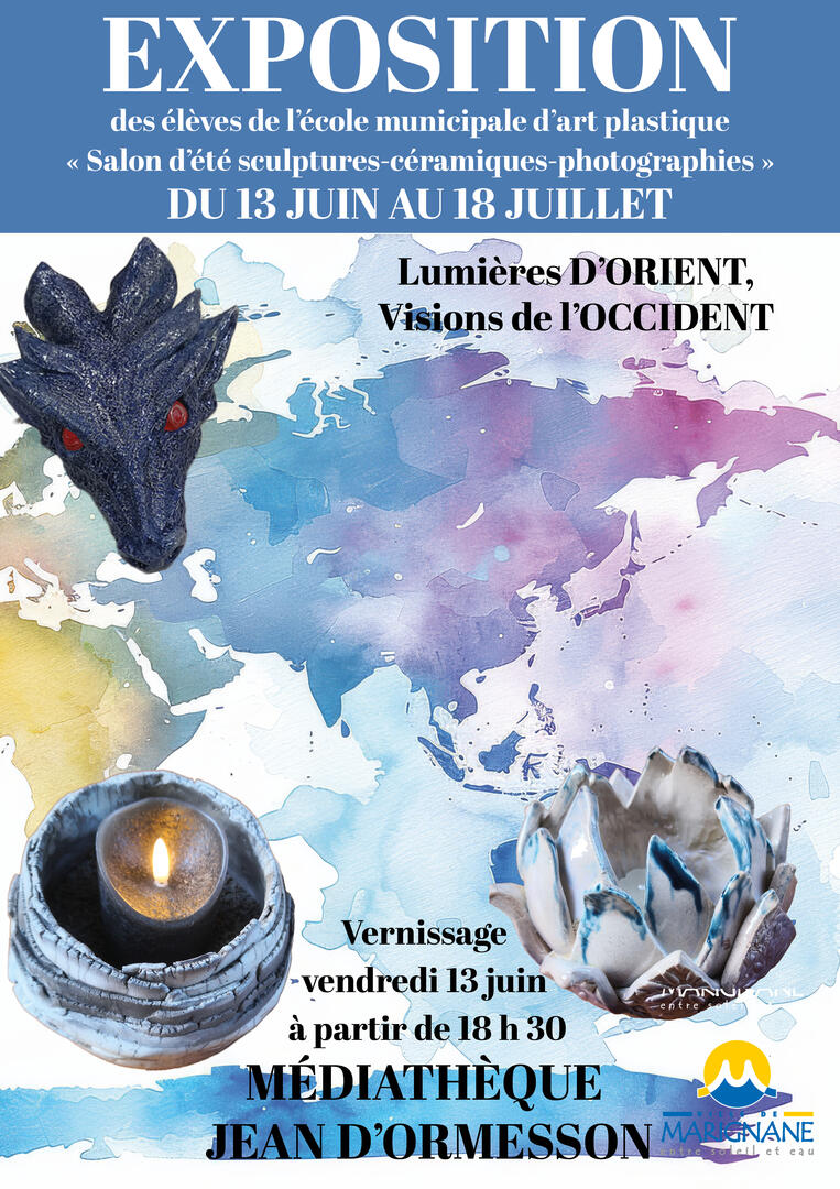 Exposition de l'école d'arts plastiques_Marignane