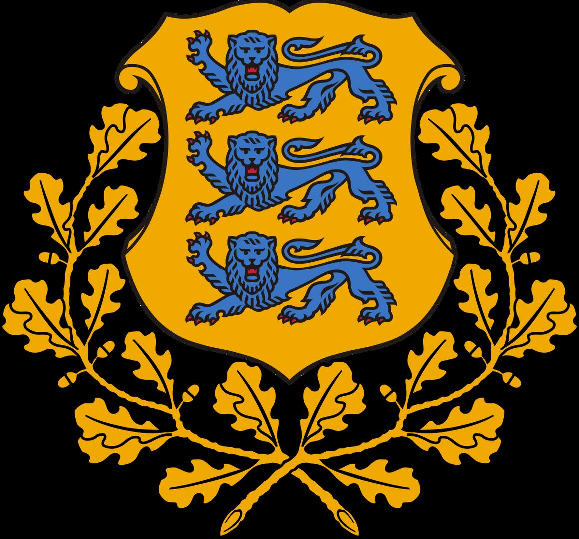 Armoiries d'Estonie