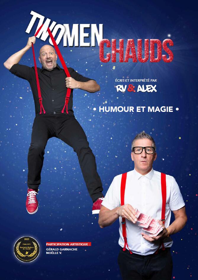 Spectacle ADOS et Adultes - Twomen chauds_Oz-en-Oisans