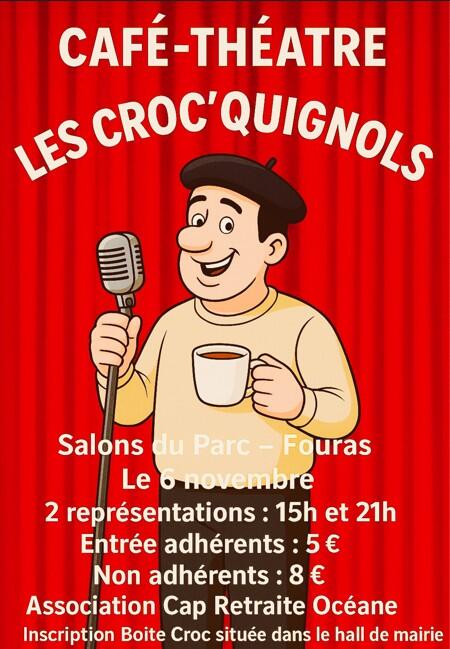 Café-théâtre : Les Crocs-quignols_Fouras-les-Bains