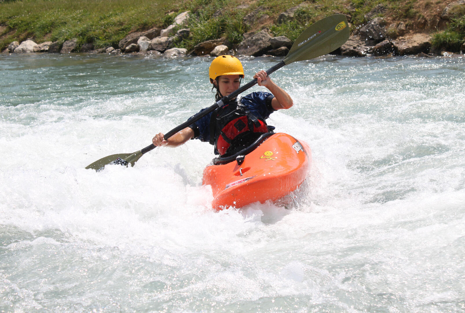 Découverte du Kayak Packraft - Espace eau vive Isle de la Serre - Porcieu-Amblagnieu - Balcons du Dauphiné