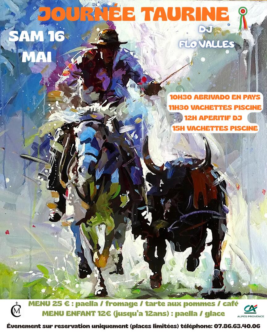 Journée taurine à la manade Maillet