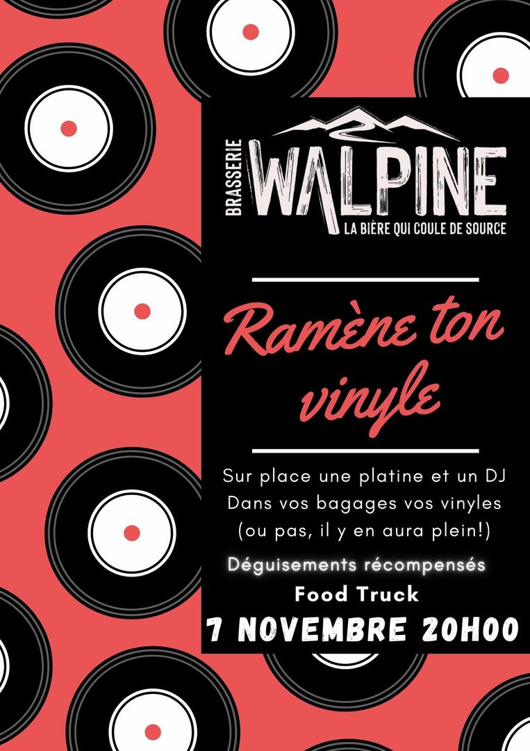Soirée Ramène ton vinyle
