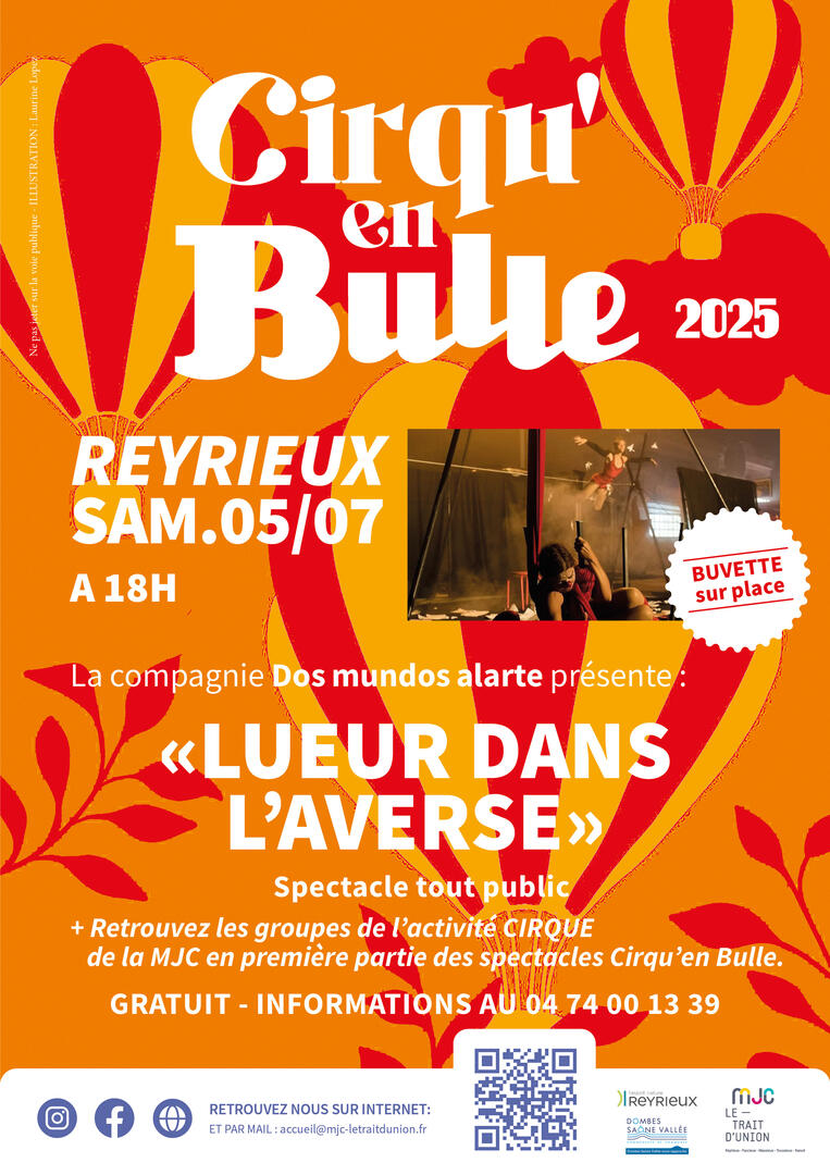 Festival Cirqu'en Bulle : Lueur dans l'averse_Reyrieux