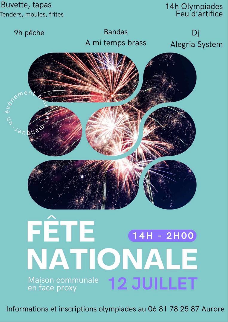 Fete nationale de St Porquier_Saint-Porquier