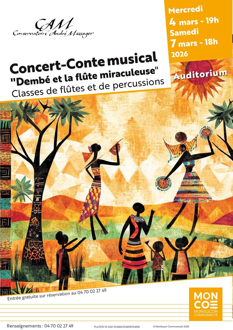 Concert "Dembé et la flûte miraculeuse"_Montluçon