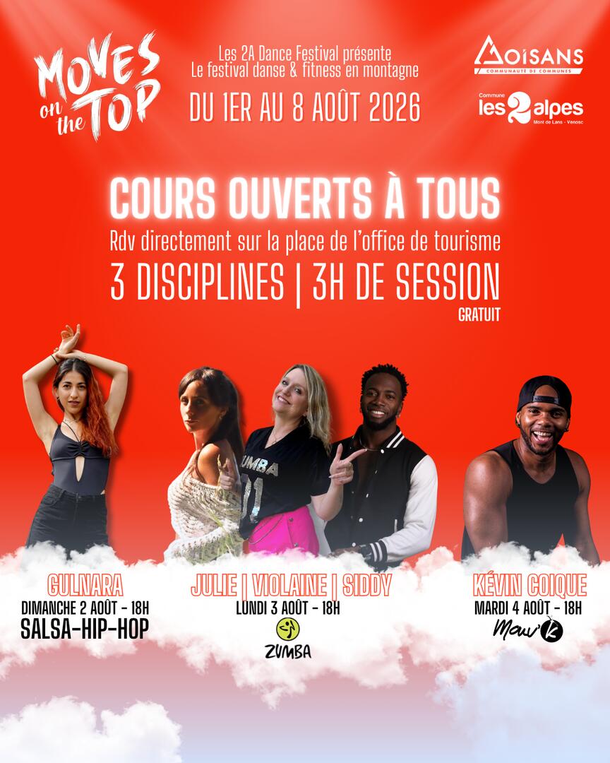 Moves on the top - Cours ouverts à tous_Les Deux Alpes