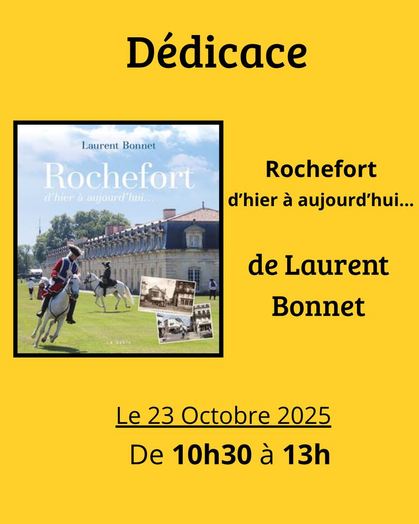 Dédicace Laurent Bonnet