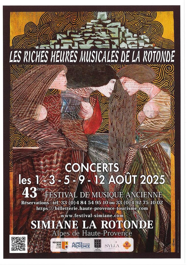 43ème Festival de Musique Ancienne Les Riches Heures Musicales de la Rotonde_Simiane-la-Rotonde