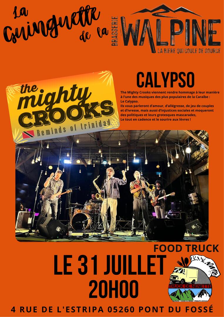 Concert The Mighty Crooks à la Walpine