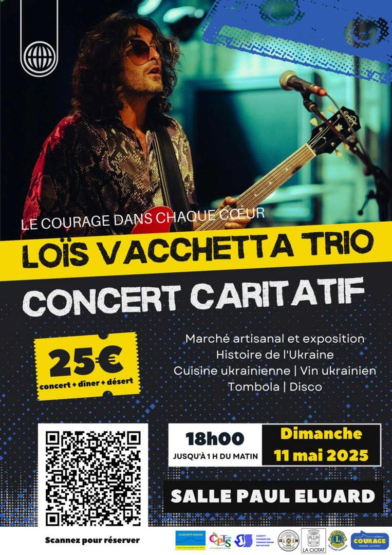 Soirée caritative le Courage dans chaque Coeur_La Ciotat