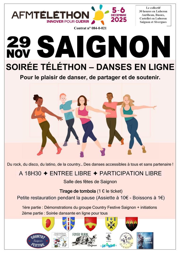 Téléthon à Saignon_Saignon