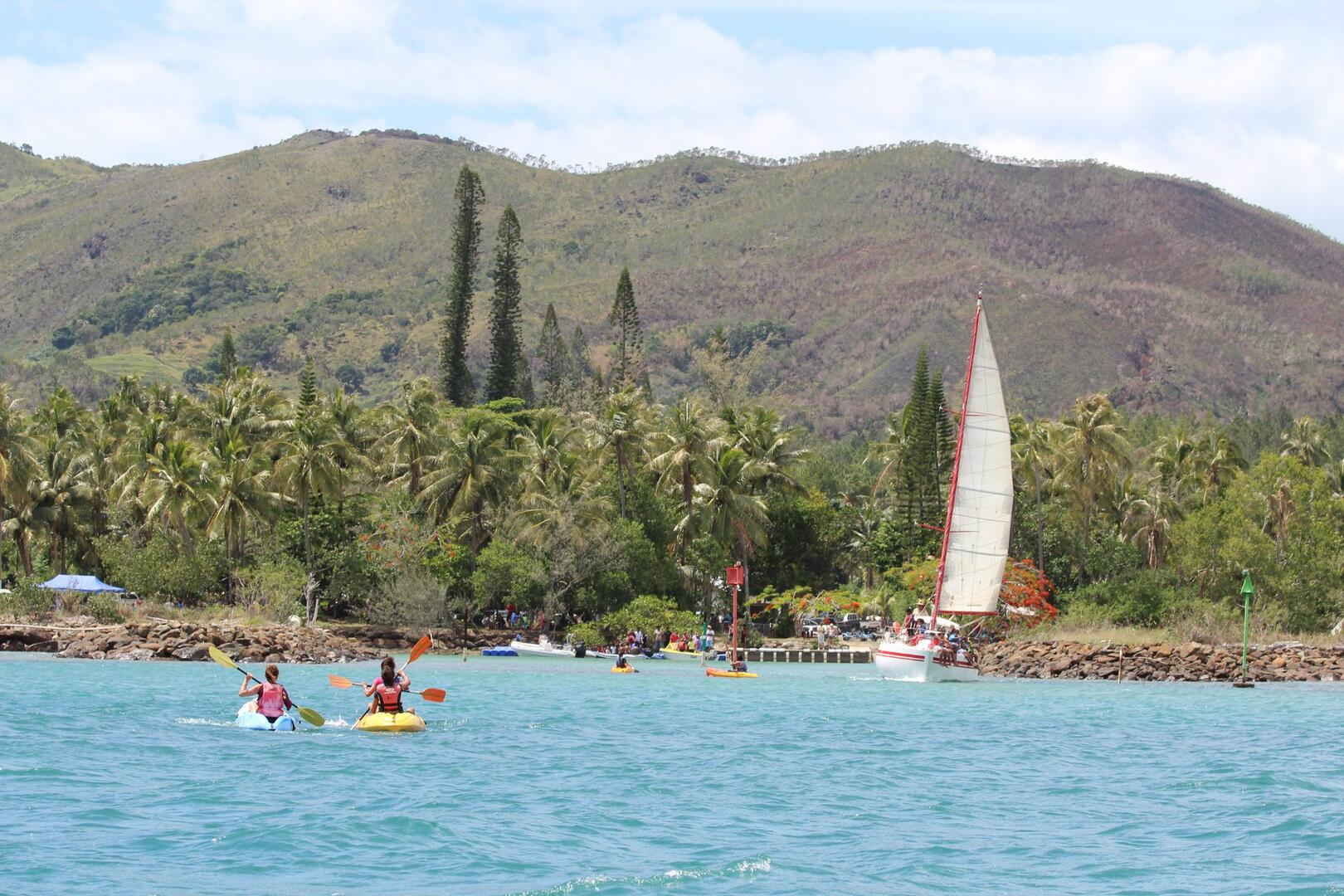 Kayak avec l'association Odyssée