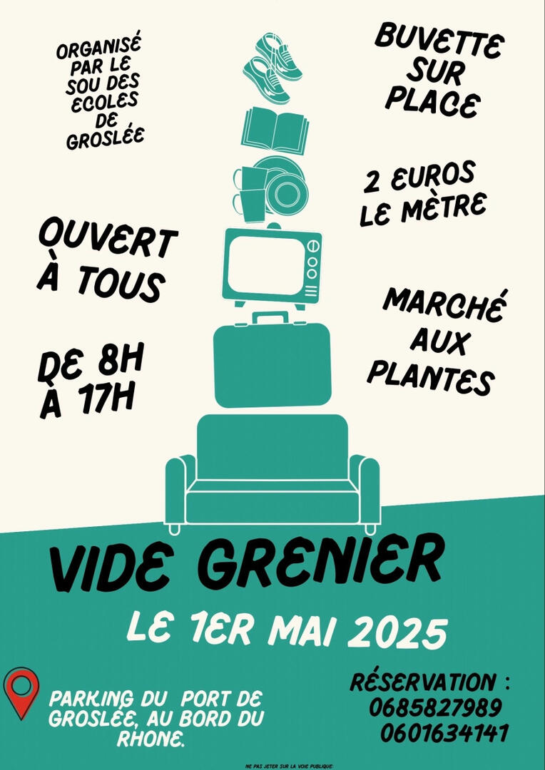 Vide grenier et marché aux plantes_Groslée-Saint-Benoit