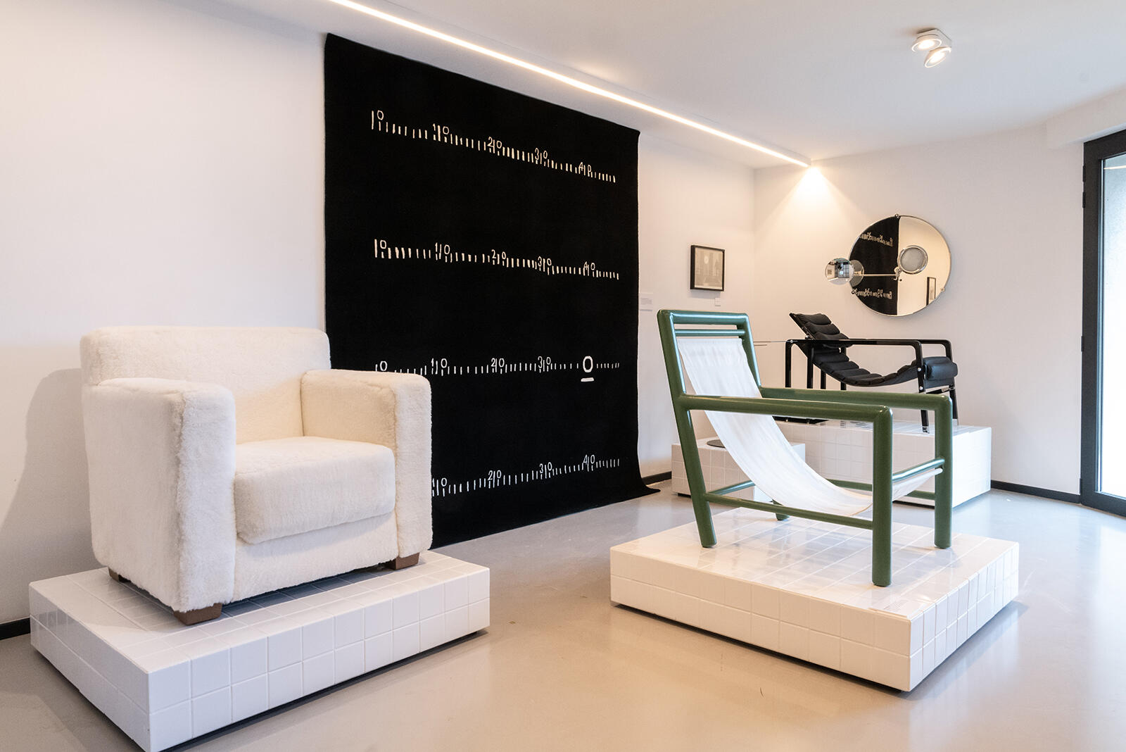 Exhibition view Andrée Putman et les créateurs du Mouvement Moderne, 2023. As part of the Off programme organized for the Centenary of the Villa