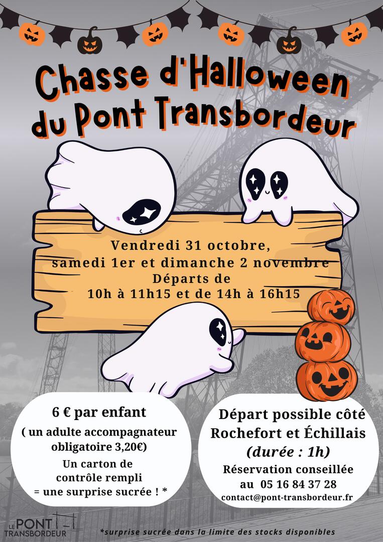 Chasse d'Halloween au Pont Transbordeur_Rochefort