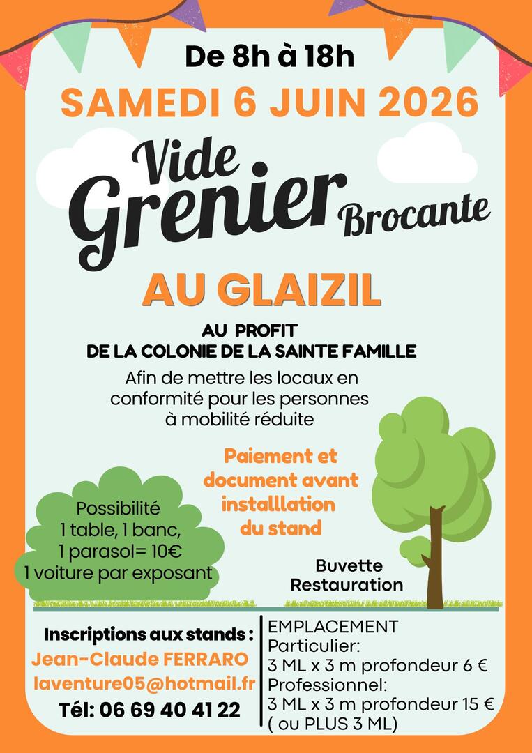 Vide greniers - brocante