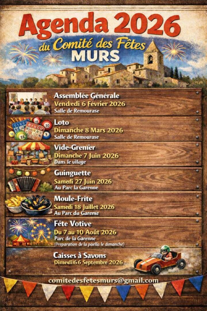 Soirée moule frite_Murs